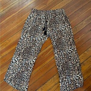 Serra Leopard Print Joggers